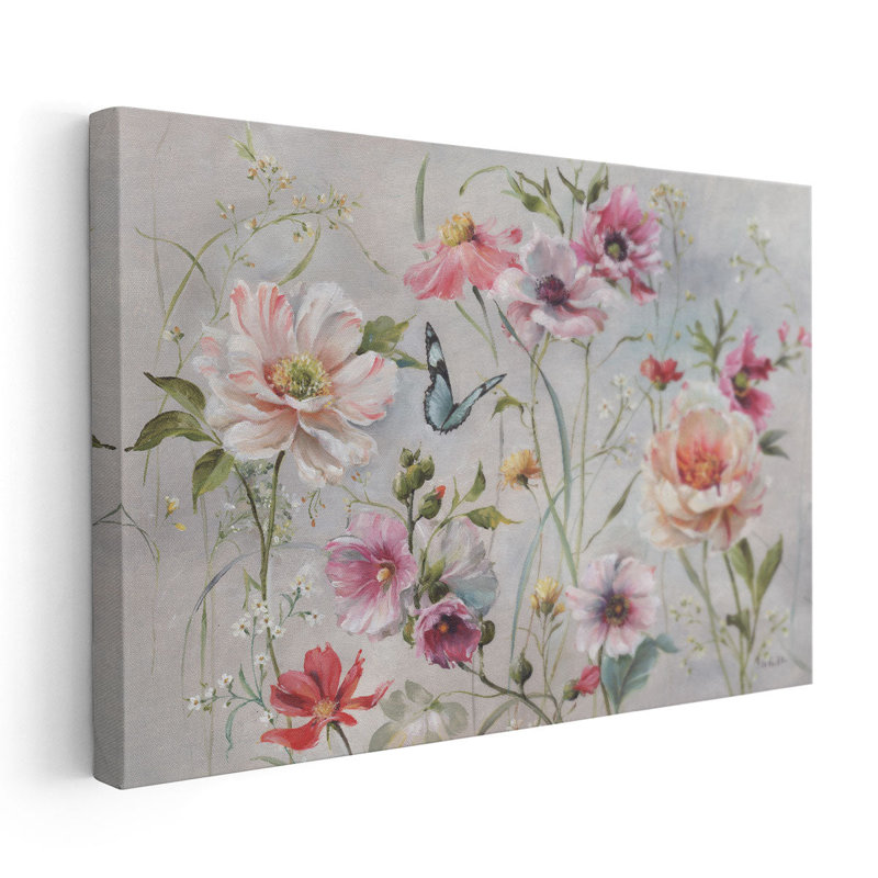 Antique Garden I - reproduction d'art sur toile, H 20 po x l 30 po