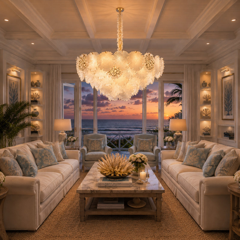 Almara 18-Light Clear Chandelier