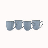 Elements Light Grey Set of 4 Coffee Beaker/Mugs