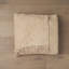 Jeté en coton tissé beige clair Kambal-129731701