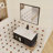 Wall-Mounted Bathroom Vanity with Ceramic Sink