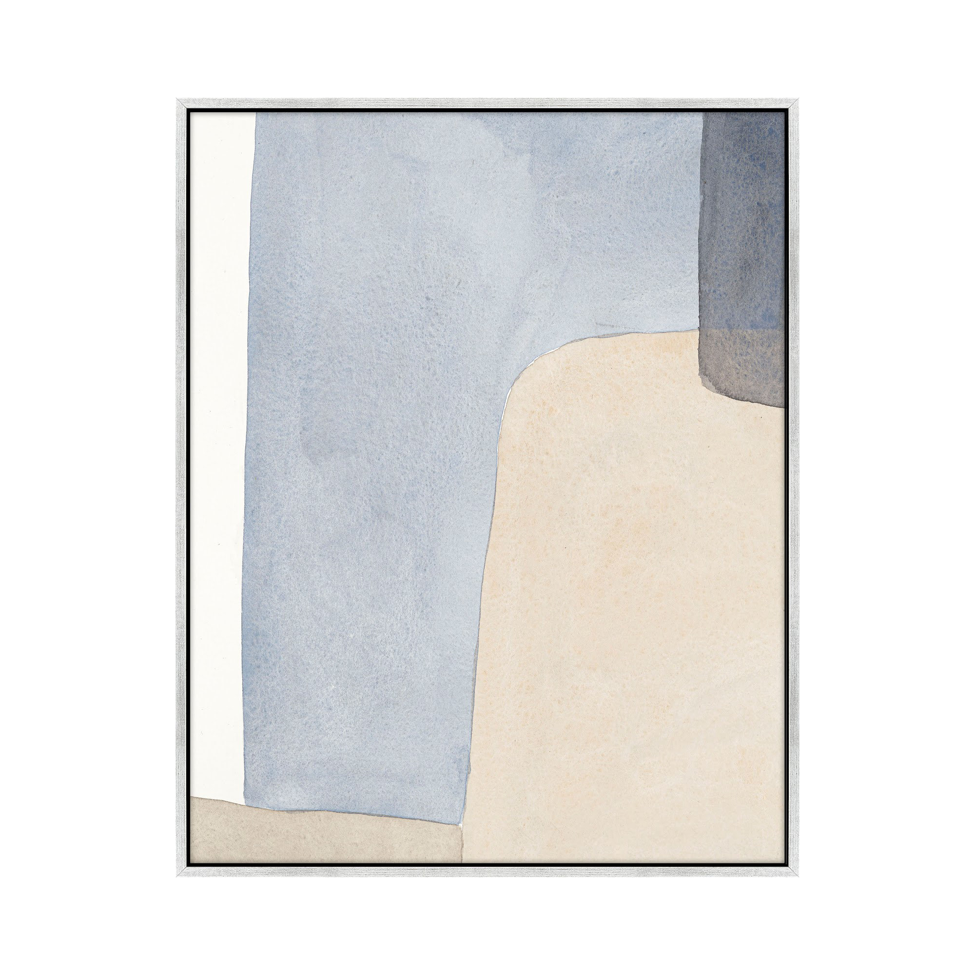 Dreamy Hues by Julia Balfour, Silver Framed Canvas, 20" H x 16" W x 1.4" D
