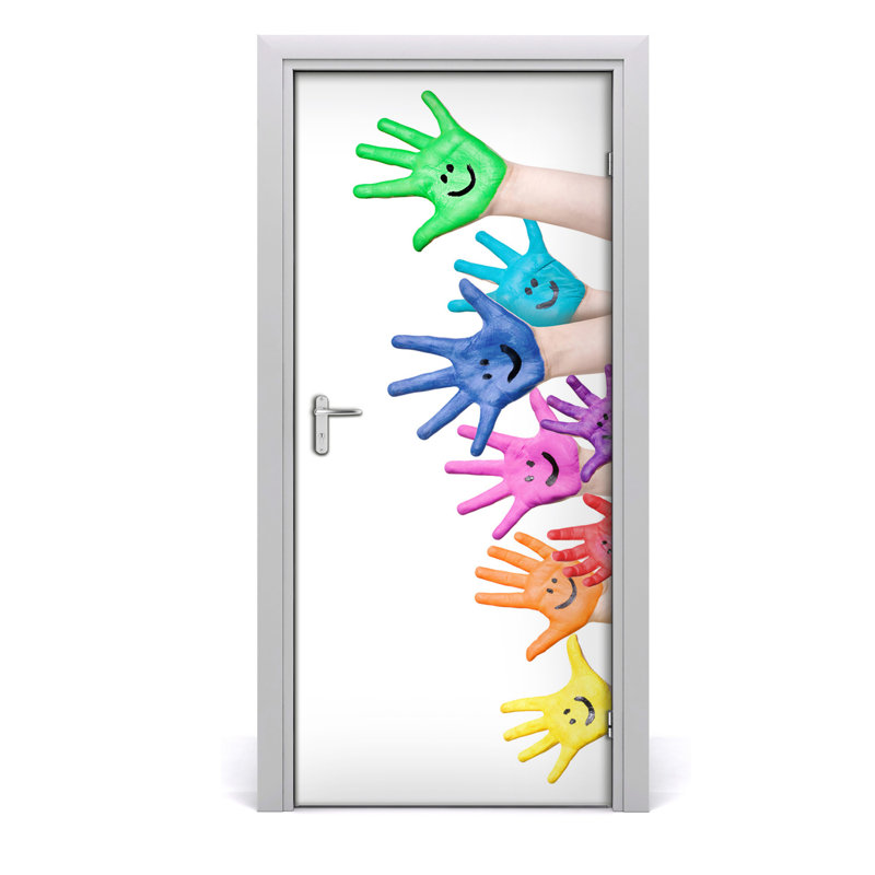 Handpainted Door Decal