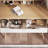 Makeup Vanity Desk With 3 Adjustable Lighted Mirror With Solid Wood Table Feet , Dressing Table Set With 4 Drawers And 3 Open Shelves, Makeup Vanity