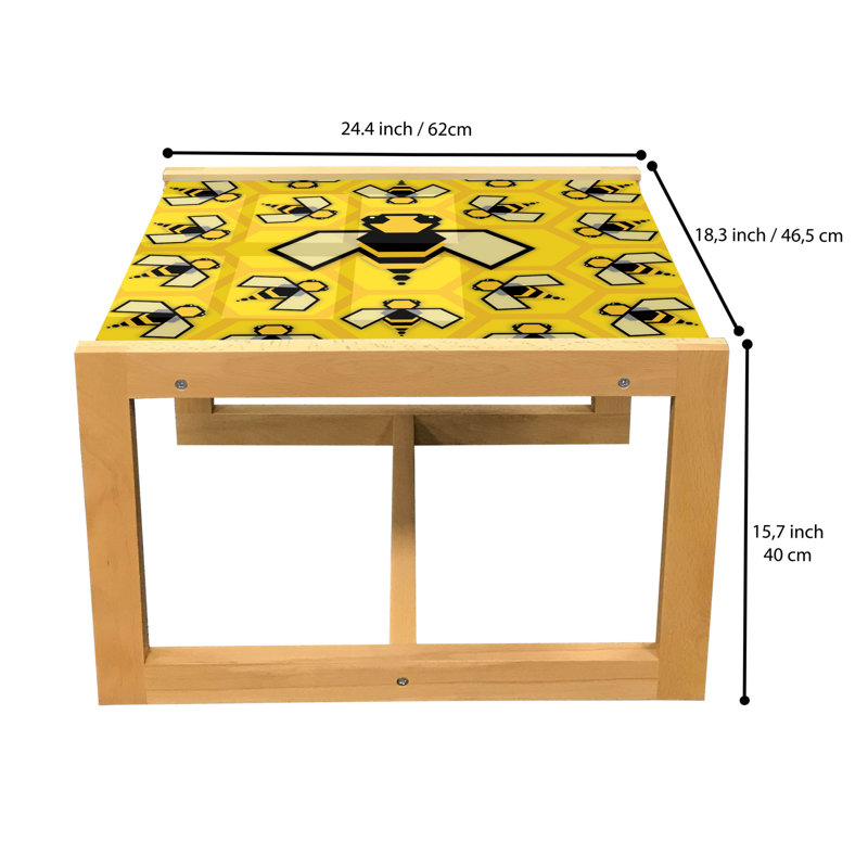 Jahia Sled Coffee Table, 62cm H x 46cm W x 40cm D