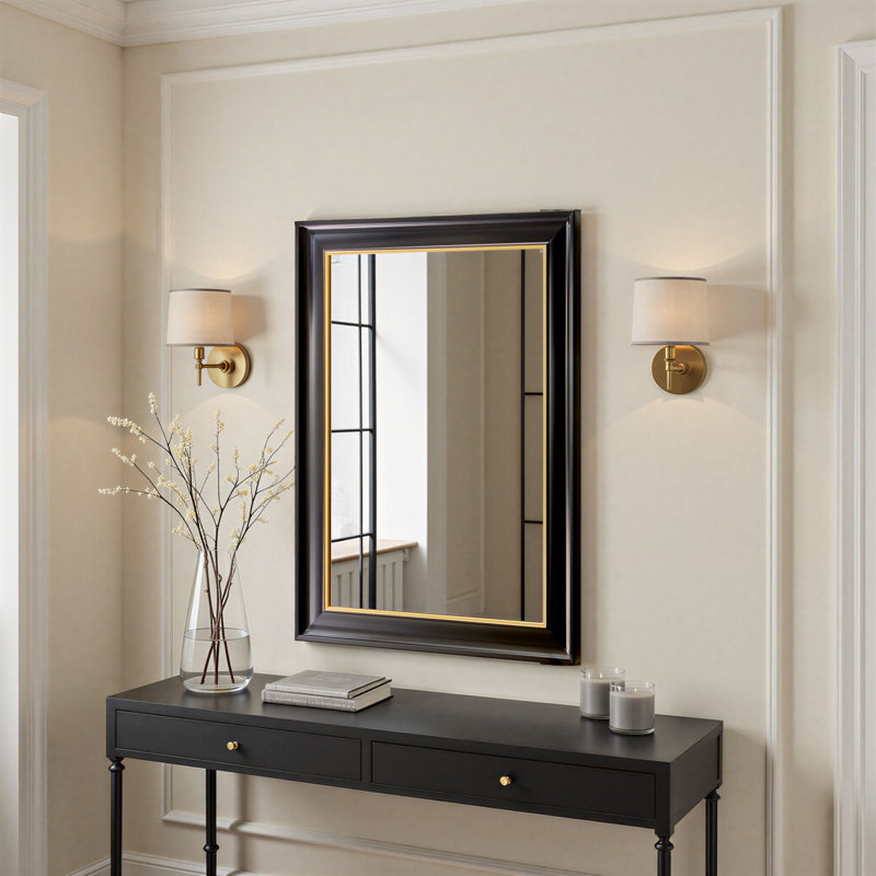 Composite Rectangle Mirror, 100.5x72.5cm