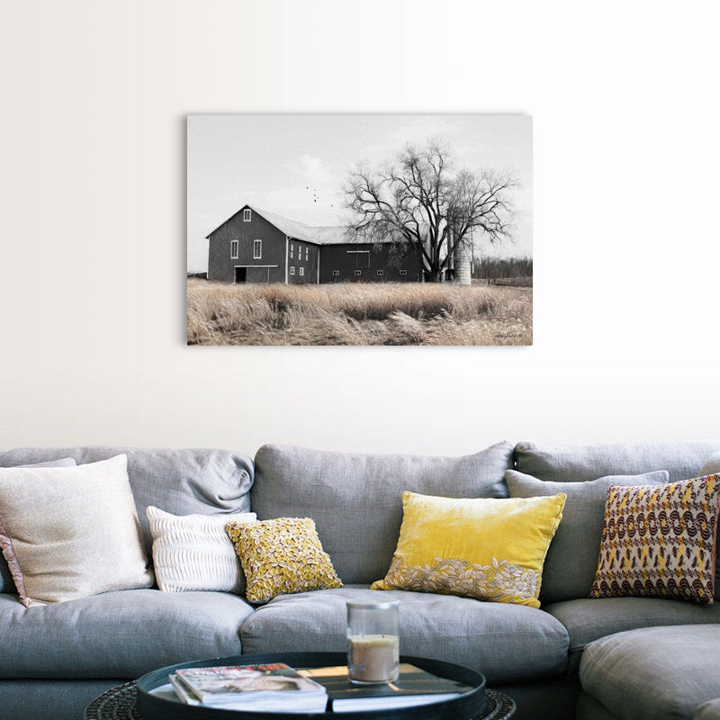 « Ohio Fields II » par Lori Deiter-reproduction de photo sur toile, Toile tendue, H 32 po x l 48 po x P 1,25 po
