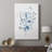 Indigo Gathering I -Custom Wrapped Gallery Cavas-205086163