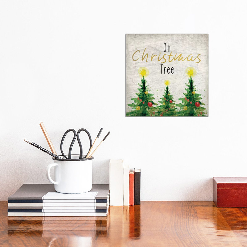 Oh Christmas Tree by Kimberly Allen - Wrapped Canvas Gallery-Wrapped Canvas Giclée