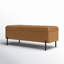 Brandey Faux Leather Upholstered Storage Bench-648444707