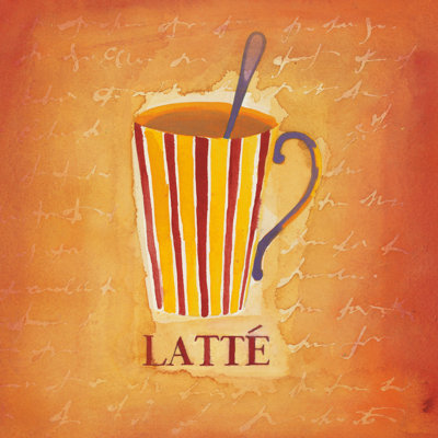 Latte 1 Piece Wrapped Canvas Wall Art