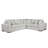 Memphis Upholstered L-Shaped Sectional-86889561-86889515-86889570