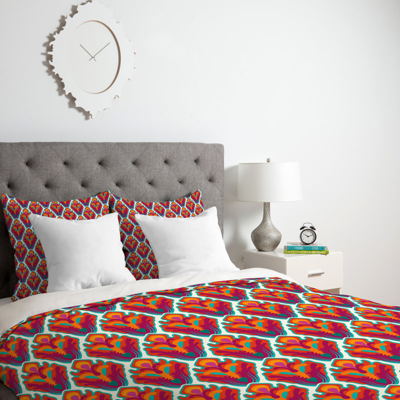 Housse de couette rococo, Housse de couette pour lit simple, Poids léger