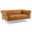 Causeuse et fauteuil capitonnés en cuir Idyll-1695134437