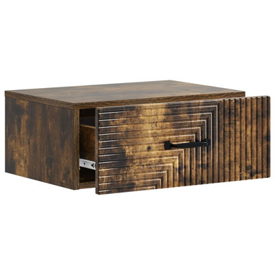 49cm W Manufactured Wood Bedside Table