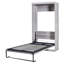 Armoire pour lit simple, gris