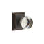 Privacy Providence Crystal Clear Knob with Wilshire Rose-1973550258
