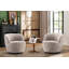Fauteuil demi-tonneau pivotant Nen Boucle-2062154092