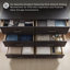 Commode double 6 tiroirs Eria