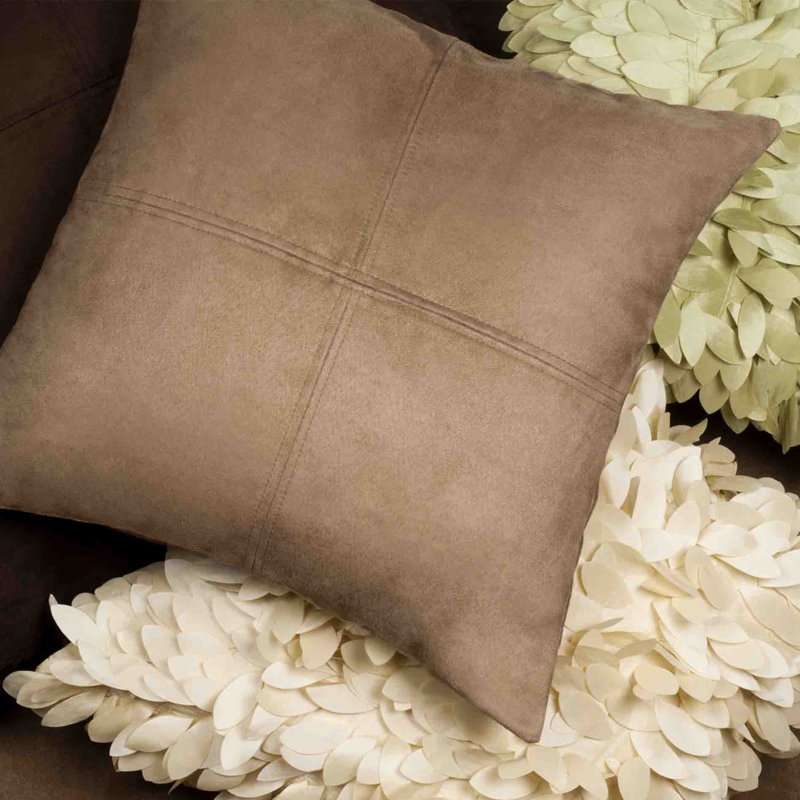 Montana Square Pillow Cover, 15.75" x 15.75" , Red