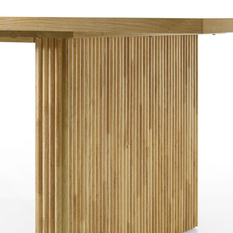 Dining Table With Double Pedestal Legs