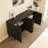 Sideboard With Wavy Pattern Doors-1151453763