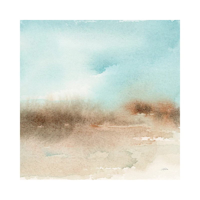 Desert Landscape II by Katrina Pete - Wrapped Canvas Painting, 45.72 cm H x 45.72 cm W x 1.91 cm D
