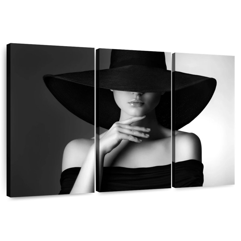 Shuttleworth Retro Hat Woman, 36" H x 57" W
