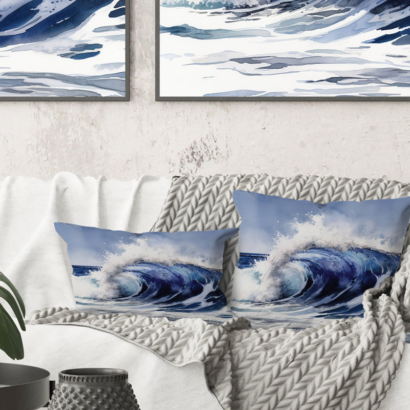 Coussin Ocean Wave