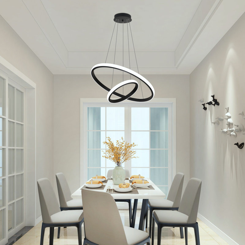 Dahat 2 - Ring Teardrop Chandelier