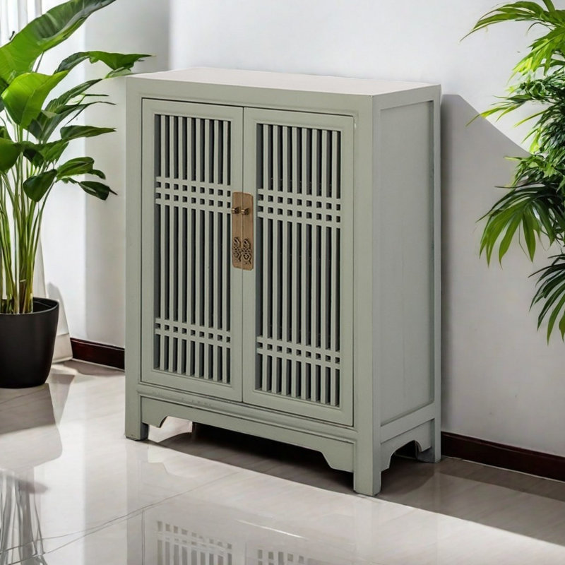 Armoire à chaussures en bois massif