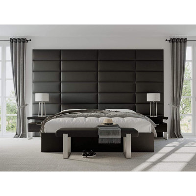 Garen Upholstered Panel Headboard