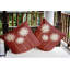 Coussin décoratif intérieur / extérieur à imprimé floral-120385696-120385711