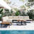 Acacia 6 - Person Modular Patio Conversation Set with Cushions-1028064278