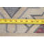 Tapis de style oriental à chevrons moderne 8 x 10