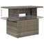 Ensemble de canapé de patio 11 pièces avec coussins en rotin de polyester-861688854-861688842