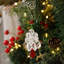 Décoration de Noël en verre, pendentif sapin de Noël, décoration de Noël en verre pour la maison