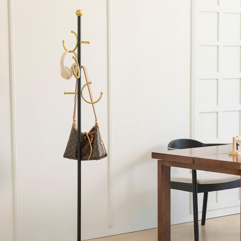 Portemanteau autoportant avec base en marbre
