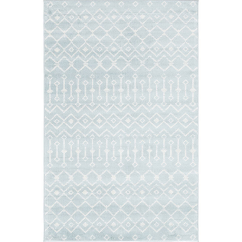 Aemtenan Abstract Indoor Rug, Rectangle 5' x 8'