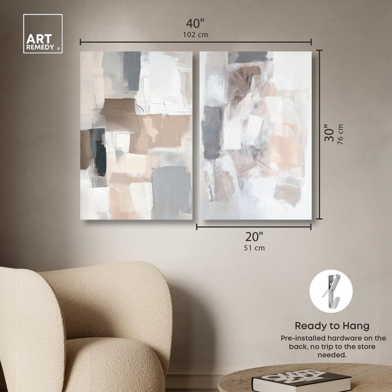 Granite Abstracts , H 30 po x l 20 po, Toile tendue
