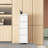 4 Drawer Metal Locking Vertical File Cabinet On Wheels – Heavy-Duty Lockable Cabinet For Home & Office, 17.71"D*15.16"W*52.28"H-566005100