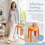 5pcs Stackable Stool Round Plastic Stools 