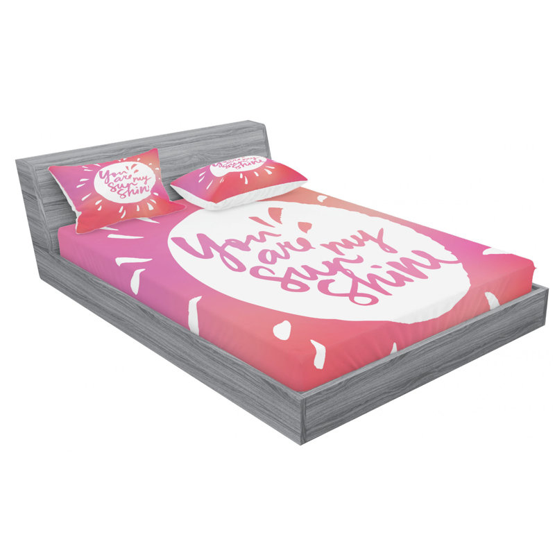Microfiber Sheet Set, Full Sheet Set with Fitted Sheet
