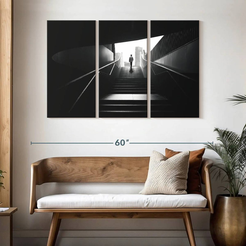 Escalier Lilie, H 32 po x l 50 po