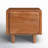 2 Drawer Wood Nightstand