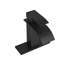 Robinet de baignoire 6 po - Noir mat, acier inoxydable 304, monté sur le pont, valve à cartouche, pour salle de bain résidentielle 6 po, poignée simple, maison-123052421