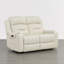 Canapé inclinable électrique en cuir véritable avec repose-tête électrique Olathe-1197369658
