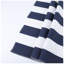 Coussins de siège profond rayés bleu marine et blanc - Ensemble de remplacement de mobilier de patio imperméable avec mousse à haute résilience-126172318