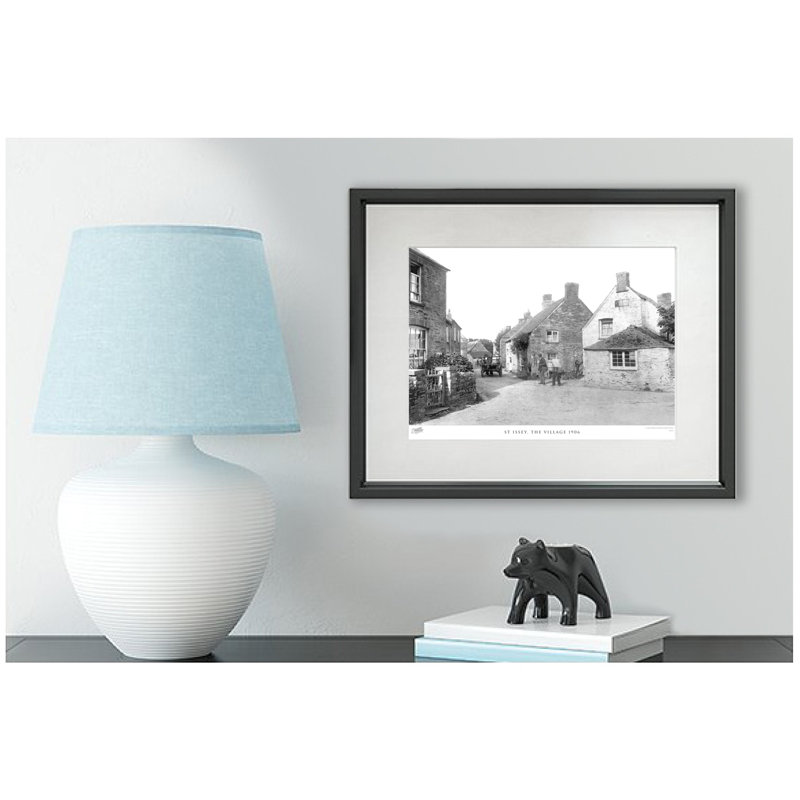 St Issey, The Village 1906 by Francis Frith - Single Picture Frame Print, 28cm H x 36cm W x 2.3cm D