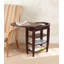 Sydni Swivel-top Side Table with Shelves-15849060